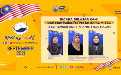 BICARA PELAJAR KAMI : Dari Matrikulasi/STPM ke UniKL MITEC