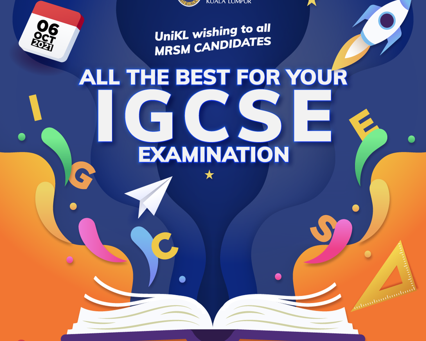 ALL THE BEST FOR YOUR IGCSE EXAMINATION
