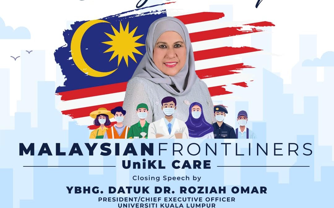 Closing Ceremony of Malaysian Frontliners UniKL CARE 2021