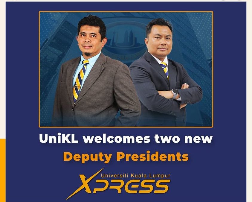 UniKL welcomes two new Deputy Presidents